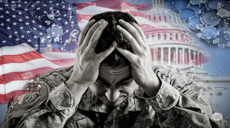 military and problem gambling